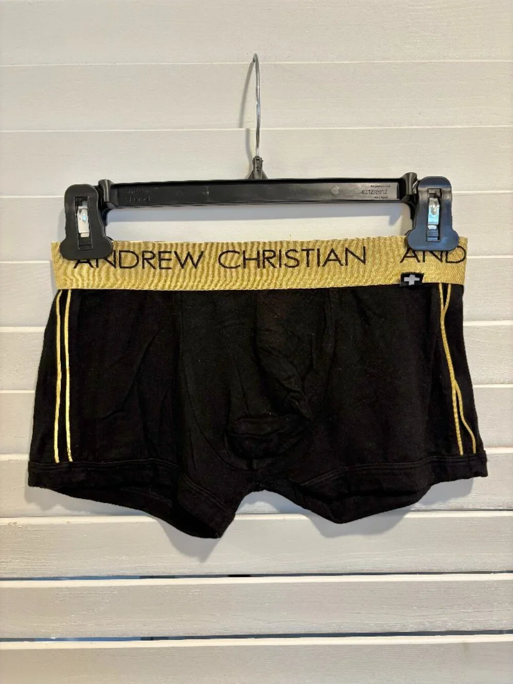 Andrew Christian Trunk - Black/Gold